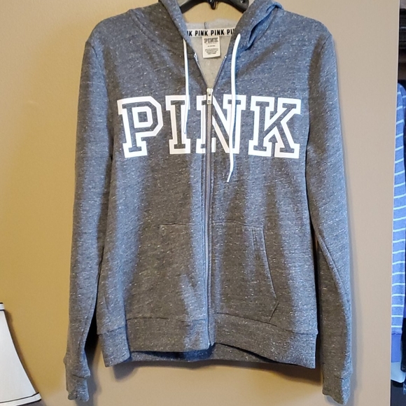 PINK Victoria's Secret Jackets & Blazers - NWOT Pink Victoria's Secret Hoodie Jacket